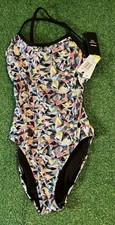 TYR One Piece swimsuit Multi Color Bathing Suit Size S 30 