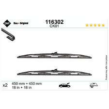 Scheibenwischer Set vorne für VW Golf 2 19E 3 1E7 Jetta Passat B1 33 B2 | 23850