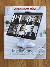 Packard Bell Media Stand Portable Rotating Tablet Stand-Brand New/unused