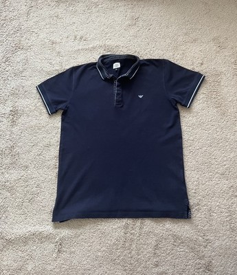 Armani Junior Polo Kids Navy Blue Size 16A