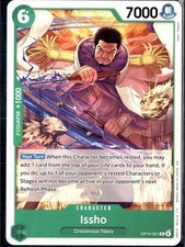 Issho OP14-021 Common The Azure Sea's Seven Release Event Cards One Piece NM