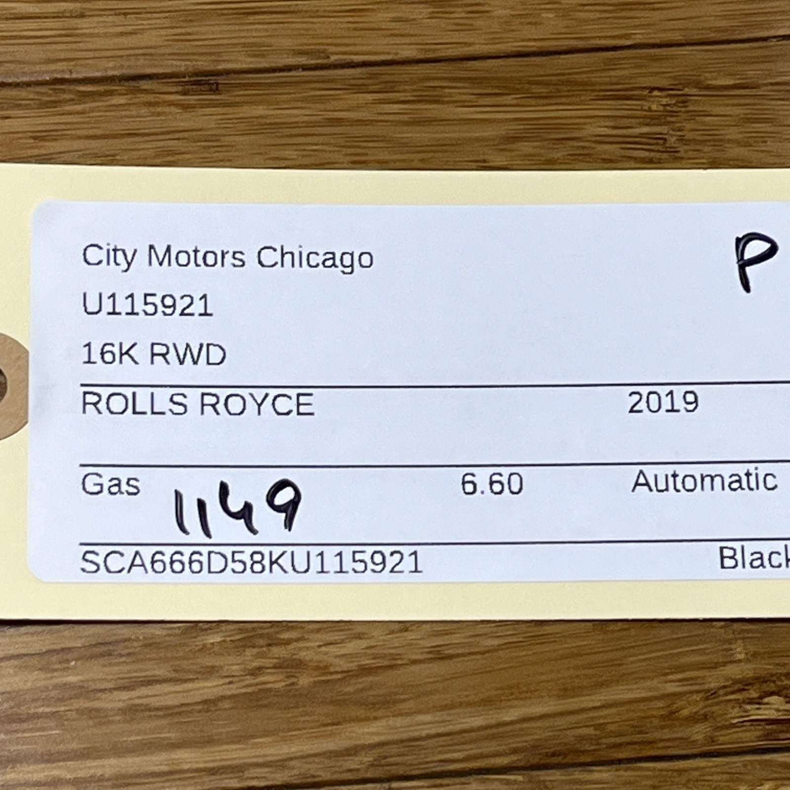 2017-2023 Rolls Royce Dawn RR6 Left Seat Rail Outer Trim Cover OEM 7304401 NOTE