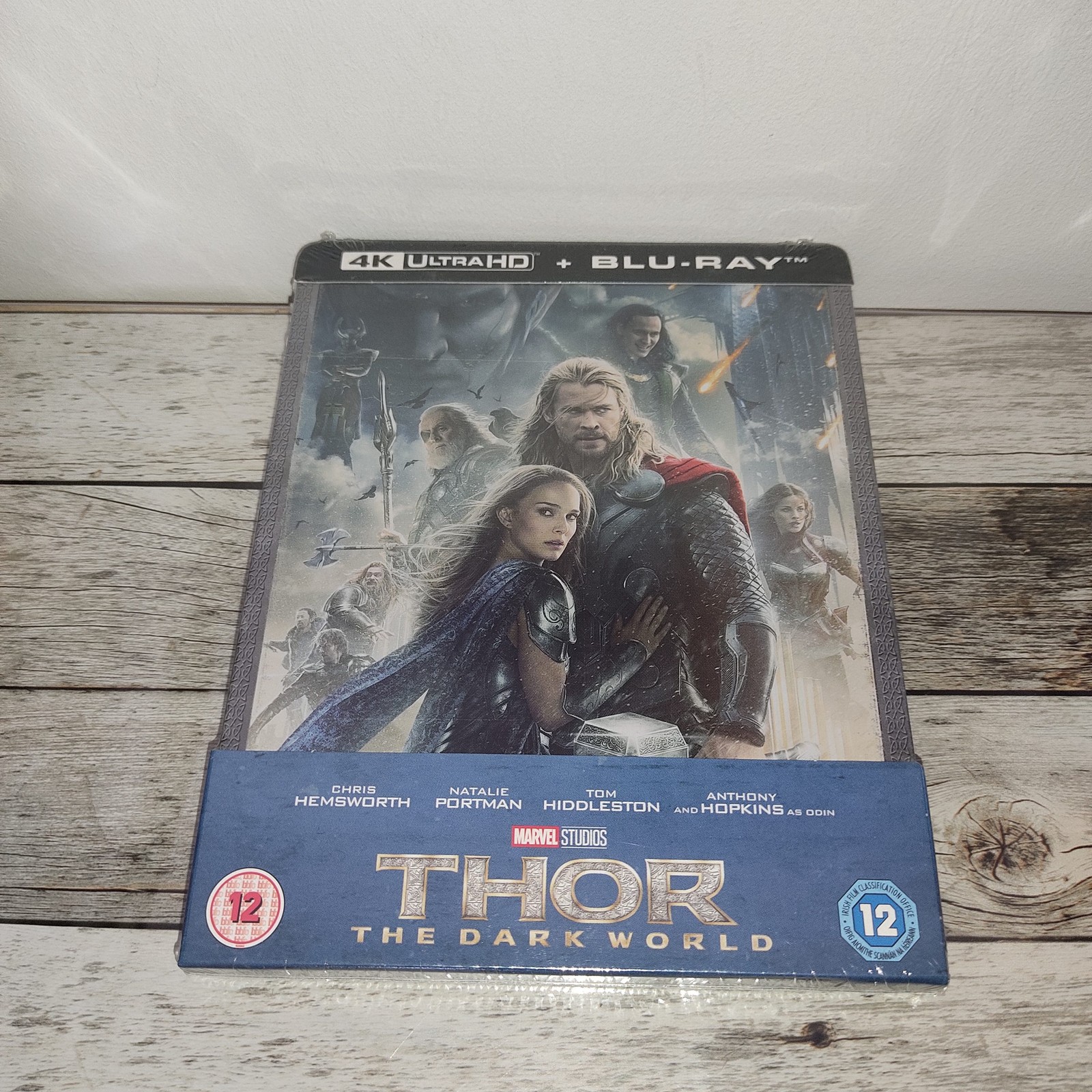 Thor: The Dark World 4k STEELBOOK [4k + Blu-Ray] - ZAVVI - NEUF