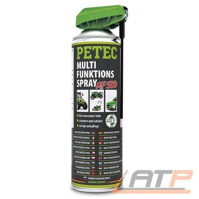 PETEC 500ml MULTIFUNKTIONSSPRAY UNIVERSALSPRAY MULTIFUNKTIONSÖL PFLEGE 71250