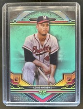 2024 Triple Threads Eddie Mathews Aquamarine #/149