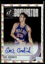 2018-19 Donruss Gail Goodrich Hall Dominator Signatures #/99 HS