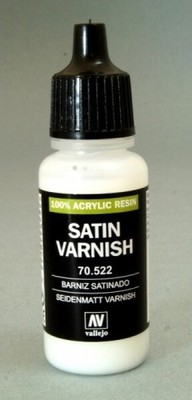 Vallejo Satin Varnish 17ml Acrylic Resin 70.522