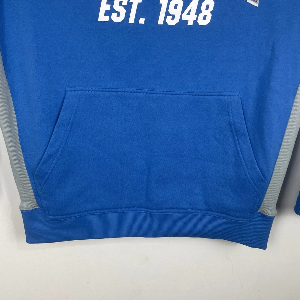 Sudadera con capucha suéter G-III Sports Carl Banks para hombre azul y gris NASCAR 1948 talla Grande Foto 3 de 4