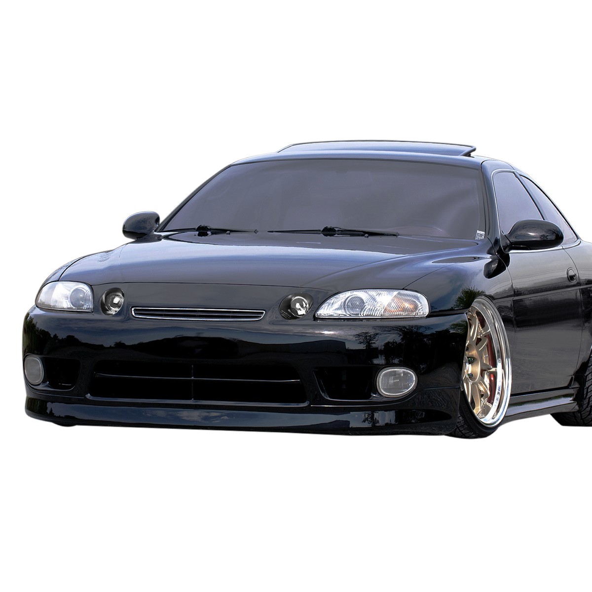 FOR 92-00 LEXUS SC300/SC400 Z30 BLACK HIGH BEAM PROJECTOR HEADLAMP