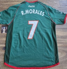 Atletica Mexico 2002 World Cup Ramon Morales Futbol Jersey Youth Kids Sz 12