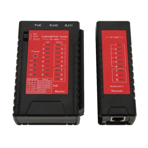 NF‑468S Net Cable Tester Withstand Voltage Disconnection Detection Teleph - Afbeelding 4 van 24