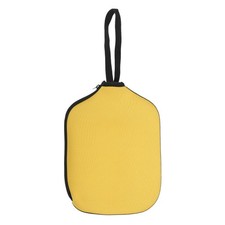 Neoprene Pickleball Paddle Cover with Carrying Strap 11.8x8.6 Inch, Yellow
