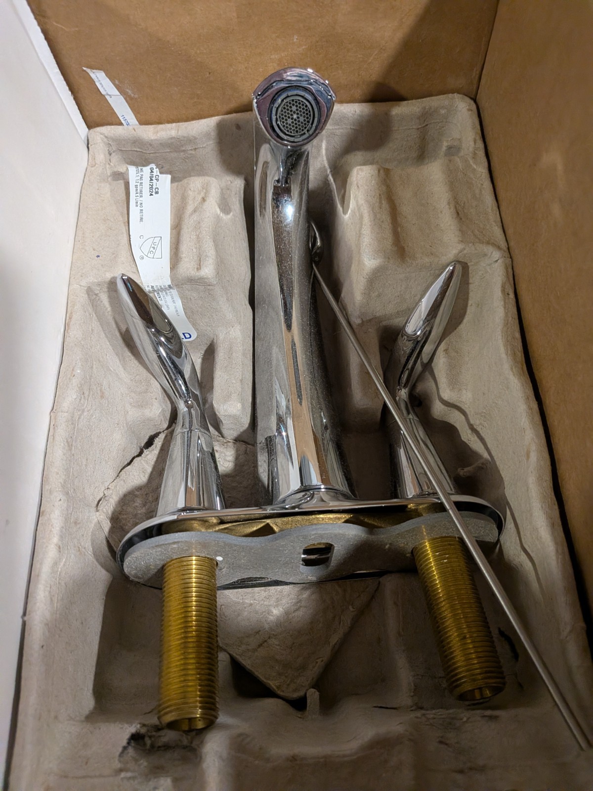 Kohler 45100-4-CP Alteo Centerset 4 inch Bathroom Faucet 1.2