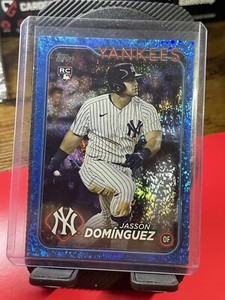 2024 Topps Blue Holo Foil Jasson Dominguez RC #60 007/999
