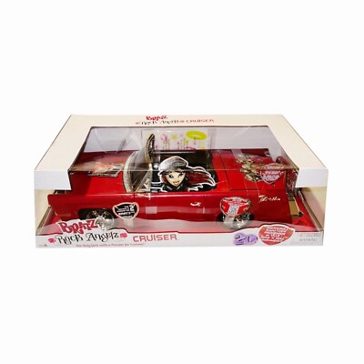 Großes Bratz Puppen Auto Cadillac Cabrio Mit Licht 20 Jahre Special Edition NEU