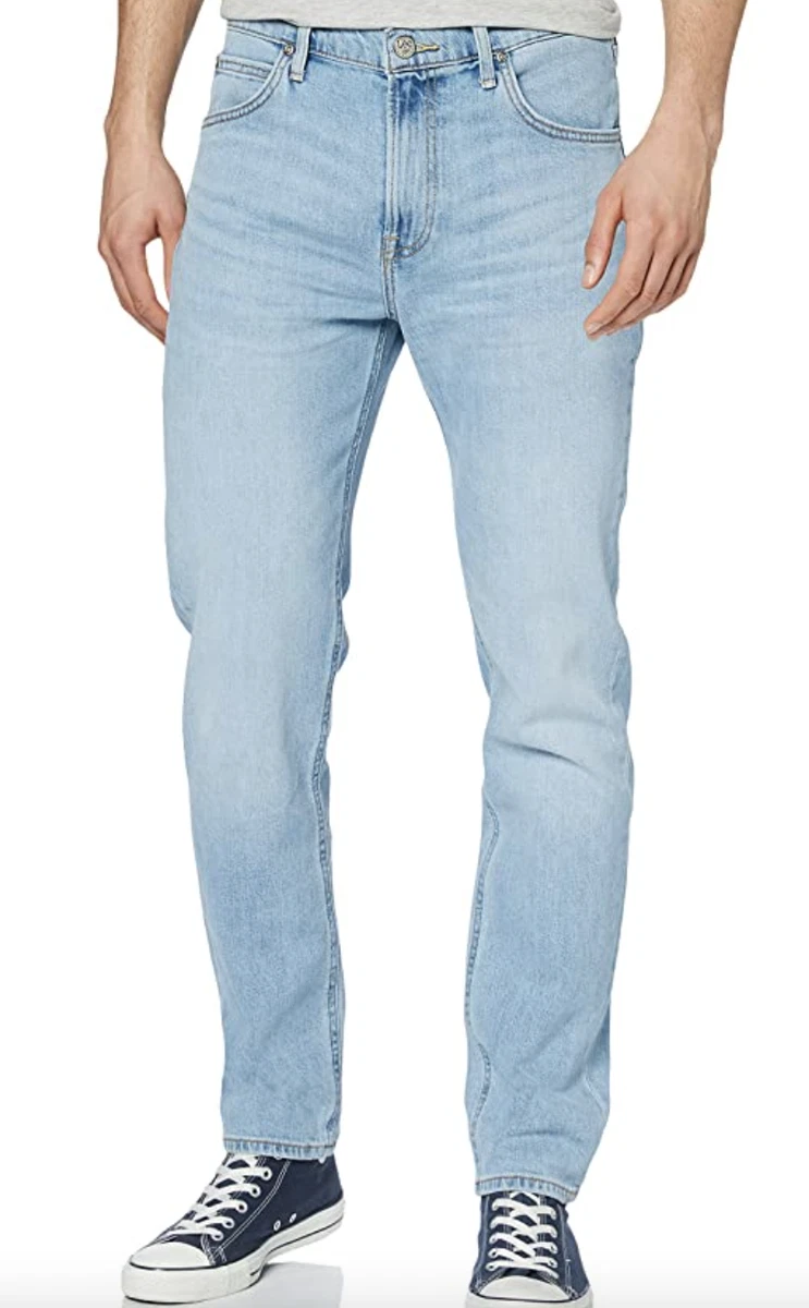 Lee jeans mens Austin regular fit tapered Mid City Worn FACTORY
