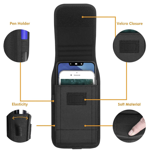 Cell Phone Pouch Tactical Holster Metal Belt Clip Loop Rugged Case (6 sizes) - Picture 17 of 57