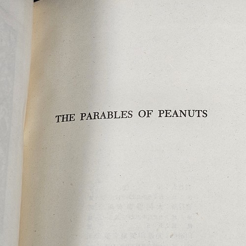 The Parables Of Peanuts Hardback By Robert L Short 1968 First Edition Snoopy - Picture 6 of 18
