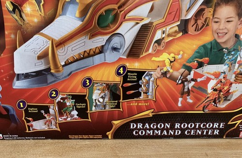 NEW POWER RANGERS MYSTIC FORCE DRAGON ROOTCORE COMMAND CENTER TRAIN 2006 BANDAI - Picture 2 of 3