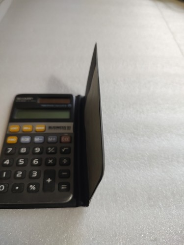 Calculator by Sharp Model EL-480G Solar Metric Converter Folding Cover - Picture 2 of 4