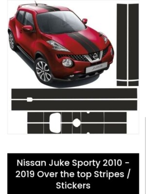 Nissan Juke Auto Over the Top Aufkleber Grafik Vinyl Racing Motorsport
