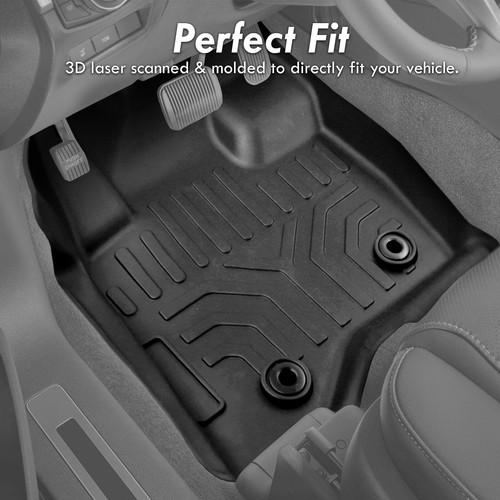 For 2017-2023 Tesla Model 3 Replacement Heavy Duty All Weather Proof Floor Mats - Picture 6 of 7