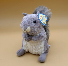 Aurora Flopsie Nutty Squirrel Gray Grey 7" Stuffed Animal Plush