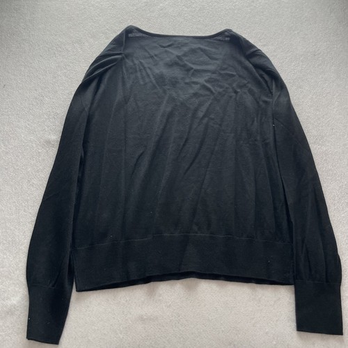 Madewell Merino Pullover Damen Medium Wolle-Seide Mischung V-Ausschnitt Neu mit Etikett *String Pull - Bild 9 von 10