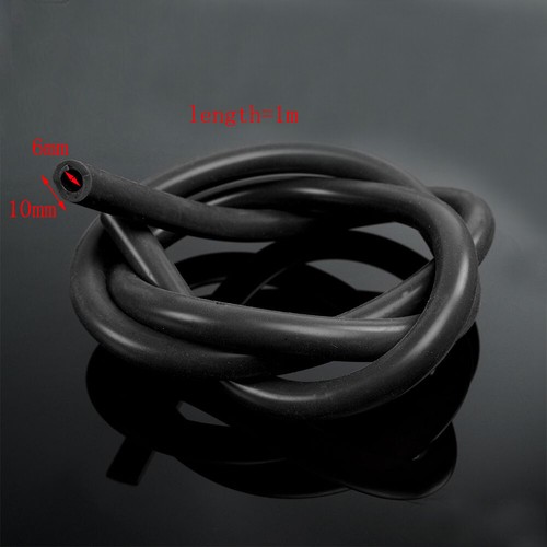 1Pc 6mm 1/4"ID Full Silicone Fuel/Air Vacuum Hose/Line/Pipe/Tube 1 Meter 3.3ft - Picture 10 of 12