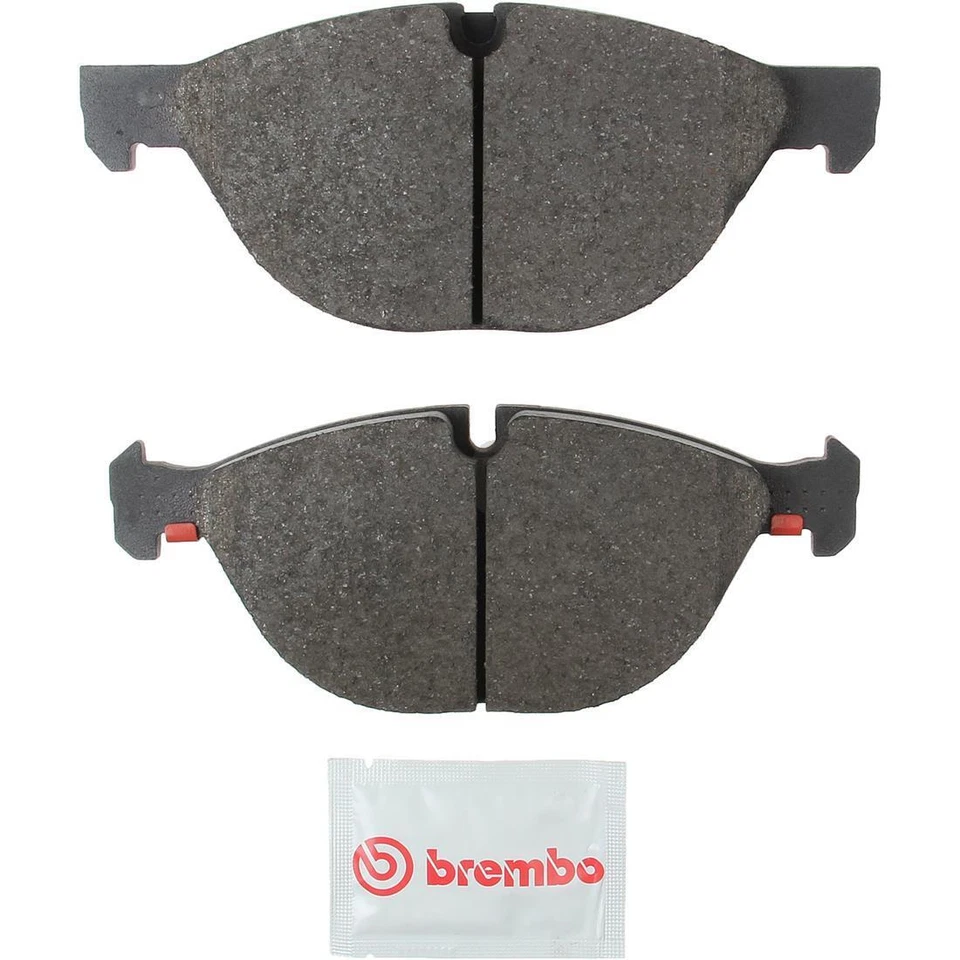 Pastilhas de freio Brembo conjunto de pastilhas de cerâmica dianteiro traseiro 2X para 2011-2013 BMW X5 - Imagem 4 de 4