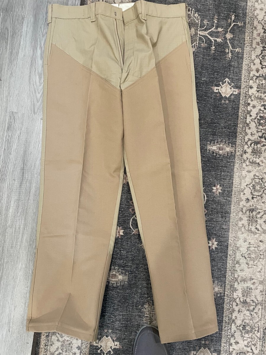 Vintage Men's Orvis Khaki Pants 38 x 42 Fishing Hunting Made in