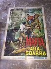 Manifesto Cinema 2F MAFIA ALLA SBARRA Massimo Girotti 1963 Italian Movie Poster