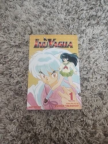 Inuyasha I Three In One Soft Cover Book Manga English L3