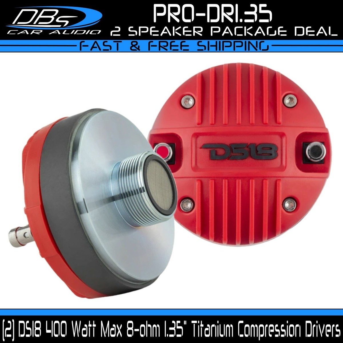 2x DS18 PRO-DR 1.35