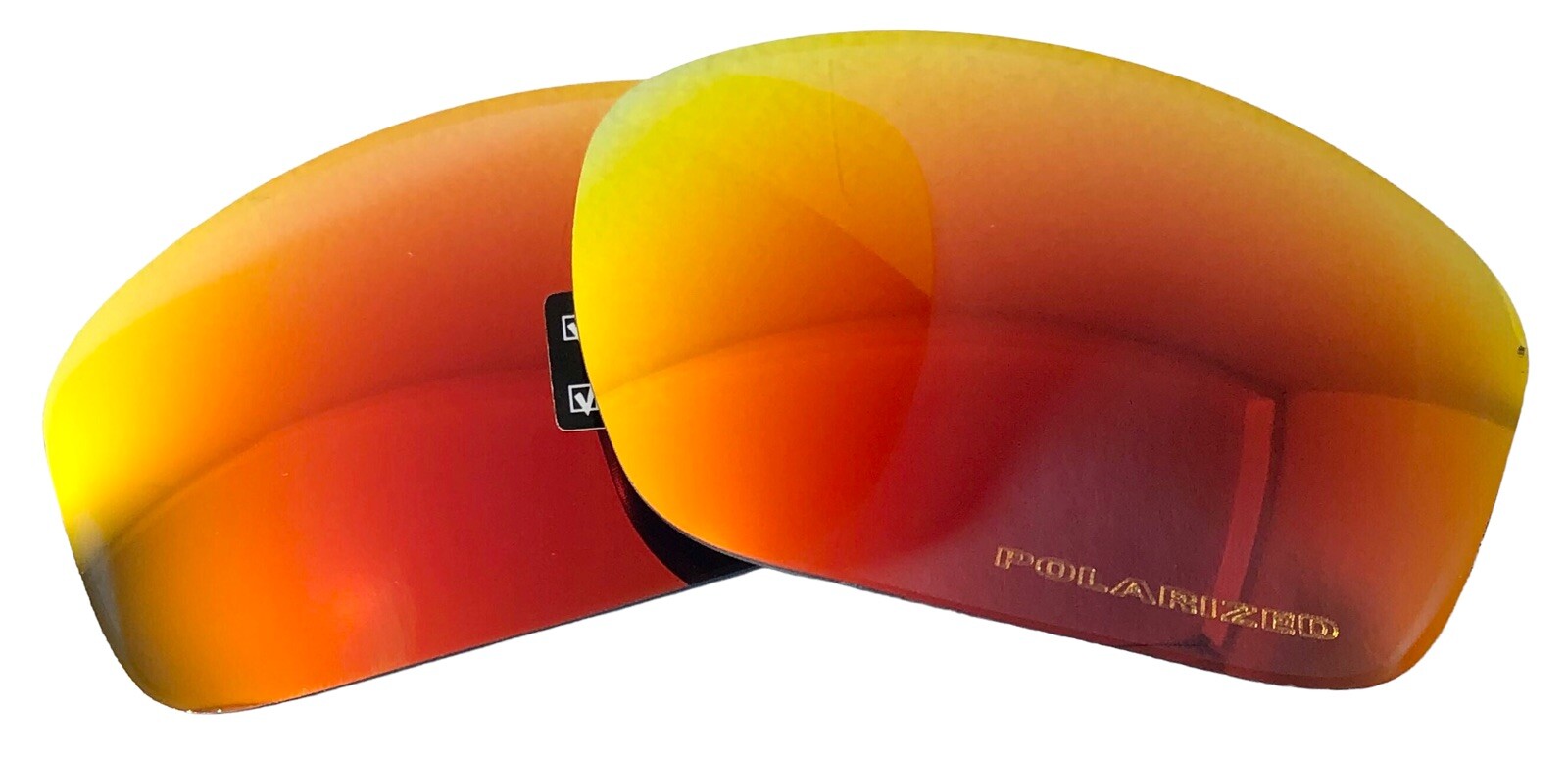 Oakley Valve OO9236 Polarized Fire Iridium Replacement Lenses 60mm Genuine image 2