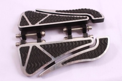 FOOTPEGS FLOORBOARDS FOOTBOARDS PEGS BOARDS REST REAR HARLEY TOURING ULTRA GLIDE