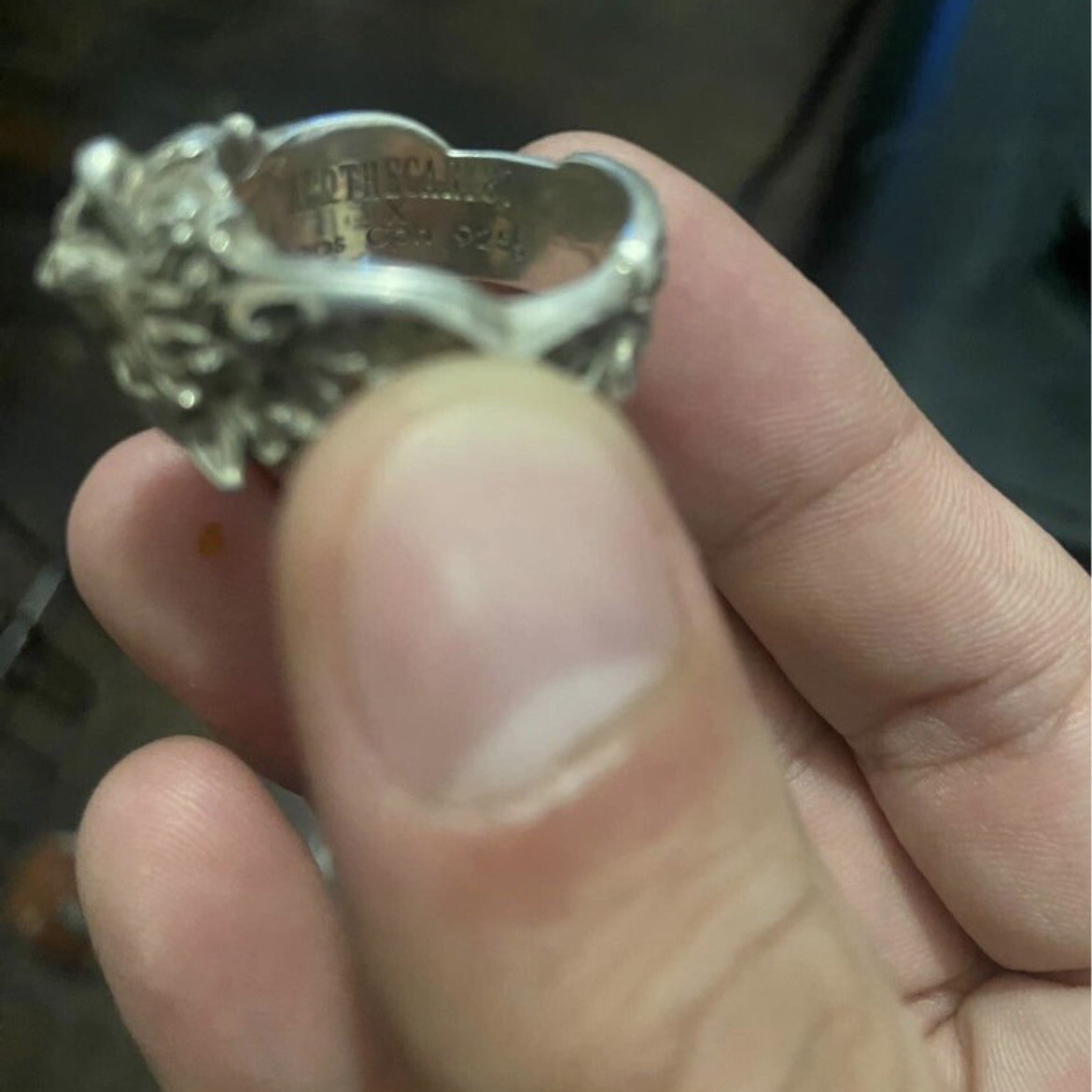 Apothecary 87 Alpha Wolf Ring 925 Silver - image 2