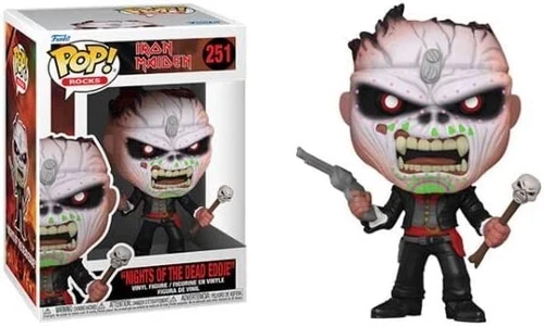 New Nights of the Dead Eddie (Iron Maiden) Funko Pop! Rocks - Highly Collectible