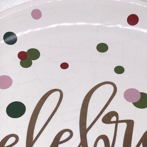 Pier 1 Imports Holiday Appetizer Small Bite 6” Plates Set Of 4 - Picture 7 of 9