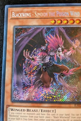 Yu-Gi-Oh! Blackwing – Simoon The Poison Wind (Secret Rare) – RA01-EN012, 1. Edition