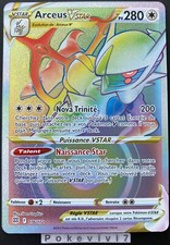 Carte Pokemon ARCEUS 176/172 Vstar Secrète Epée et Bouclier 9 EB09 FR NEUF