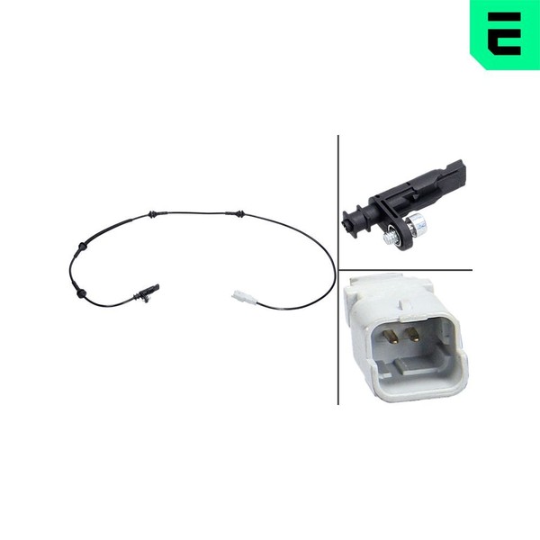 Optimal Sensor DrehzahlfüHler Vorne FüR Peugeot 407 SW 6E_ 6D_ 6C_ CitroëN C5-image