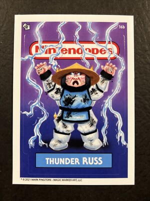 2021 Nintendopes Nintendo Spoof Mortal Kombat Raiden - Thunder RUSS 16b  ️