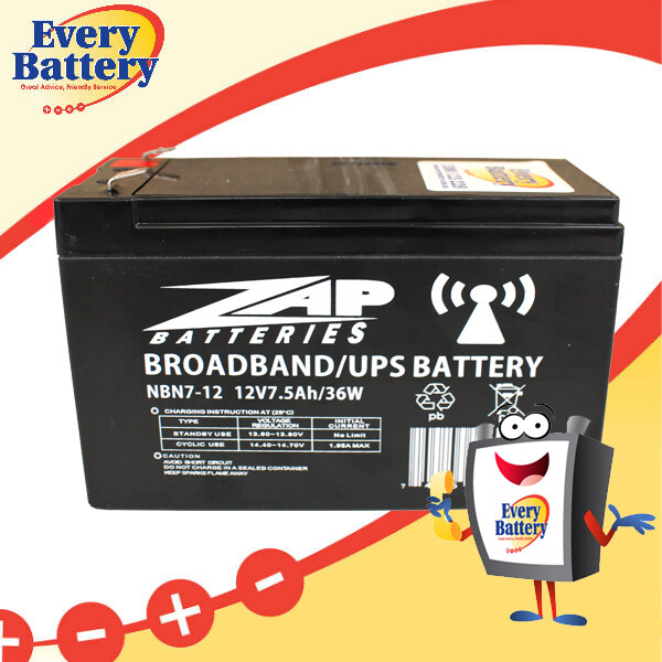 NBN Battery VRLA 12v 7ah Heavy Duty for sale online eBay