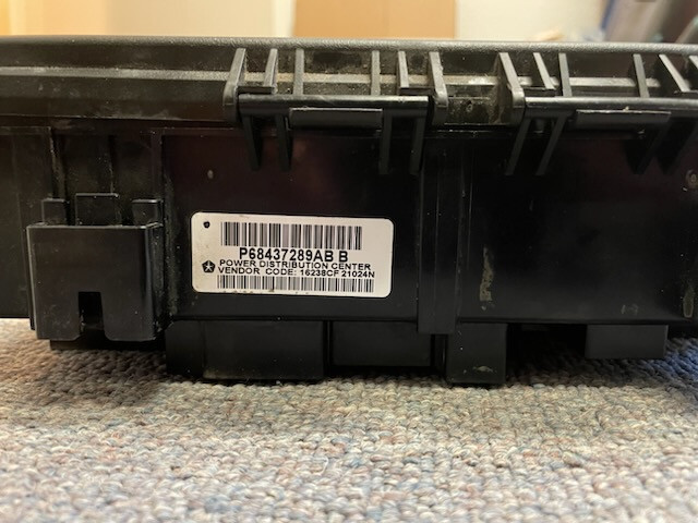 2019-2021 Ram 2500 TIPM Fuse Box Part #P68437289AB B | eBay