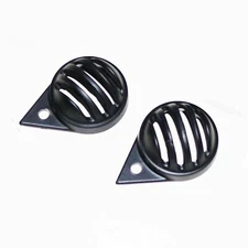 Parking Light Pilot Lamp Protec. Grill Alloy Black Coated For Royal Enfield