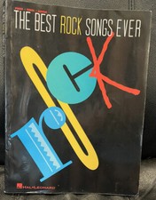 The Best Rock Songs Ever Song Book - 2nd Ed Hal Leonard - Piano, Vocal, Guitar