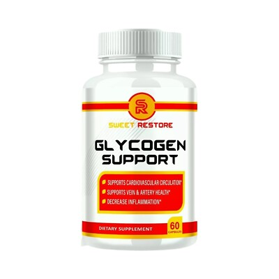 #ad Sweet Restore Glycogen Support to Regulate Blood Pressure 60 Capsules $17.95