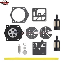 Carb Kit for MCCULLOCH PRO MAC 610 655 650 Craftsman 3.7 TIMBERWOLF Chainsaw
