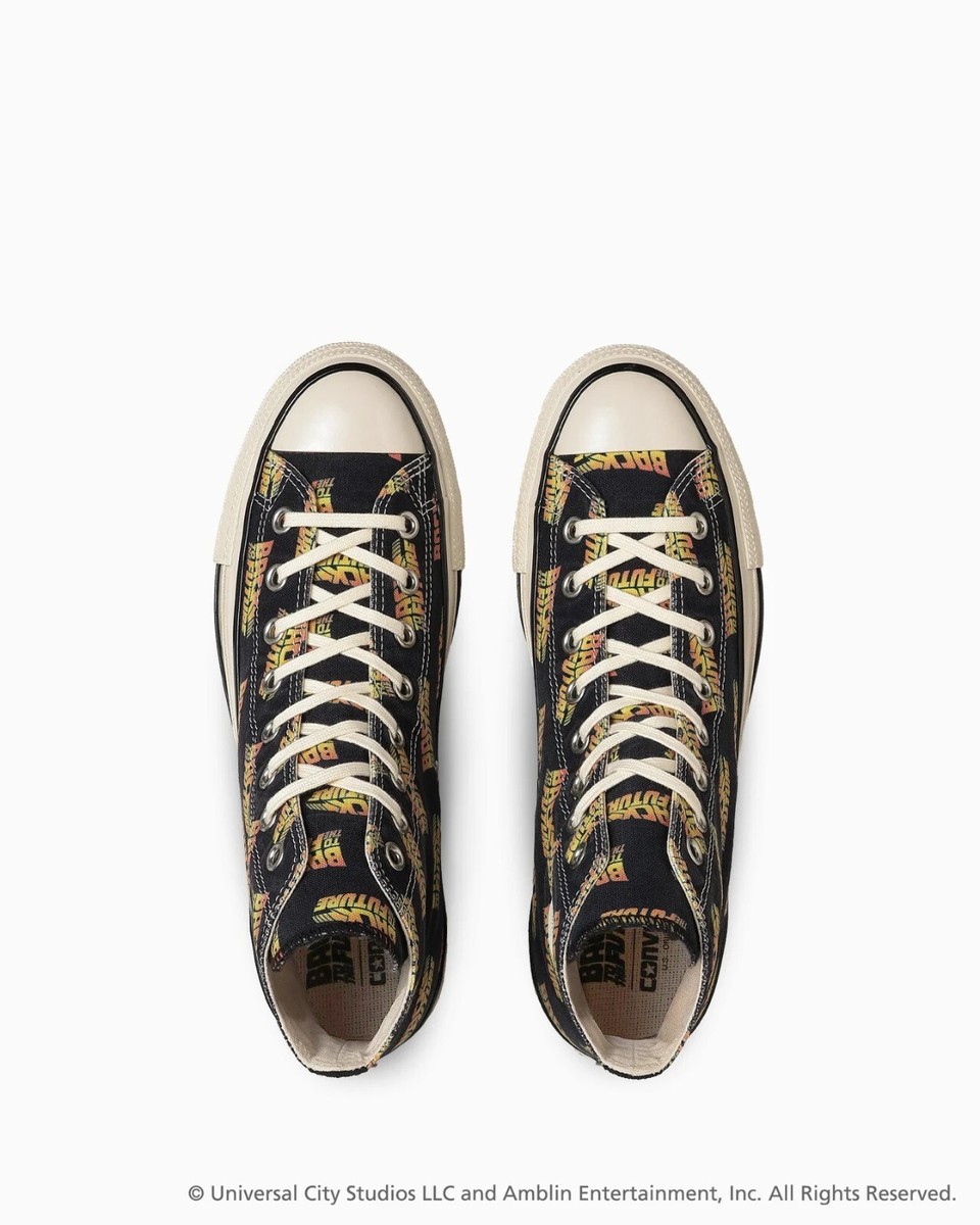 Converse ALL STAR US LG HI Back to the Future Black sci-fi movie